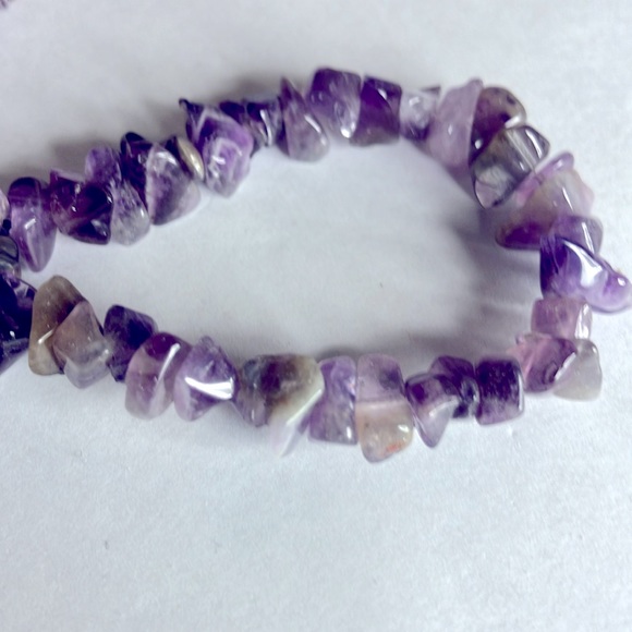 ☂️amethyst stone string☔️ - Picture 2 of 3